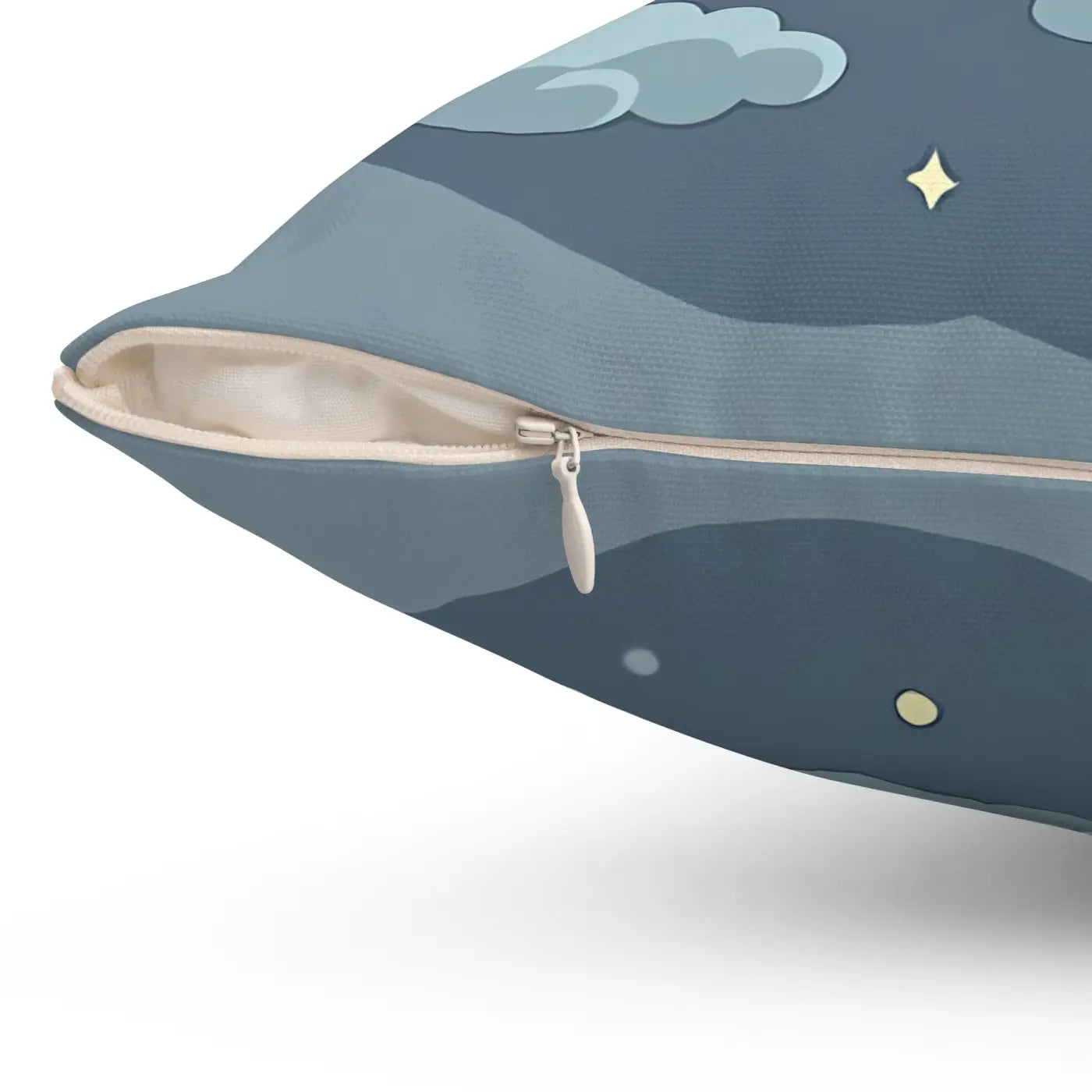 Stars Pillow - Cute Moon Cozy Decorative Cushion - DipaliZ