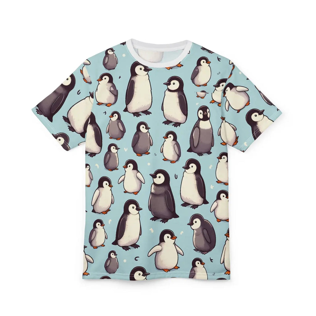 Cute Penguin Unisex Tee - Animal Lovers Casual Wear - DipaliZ