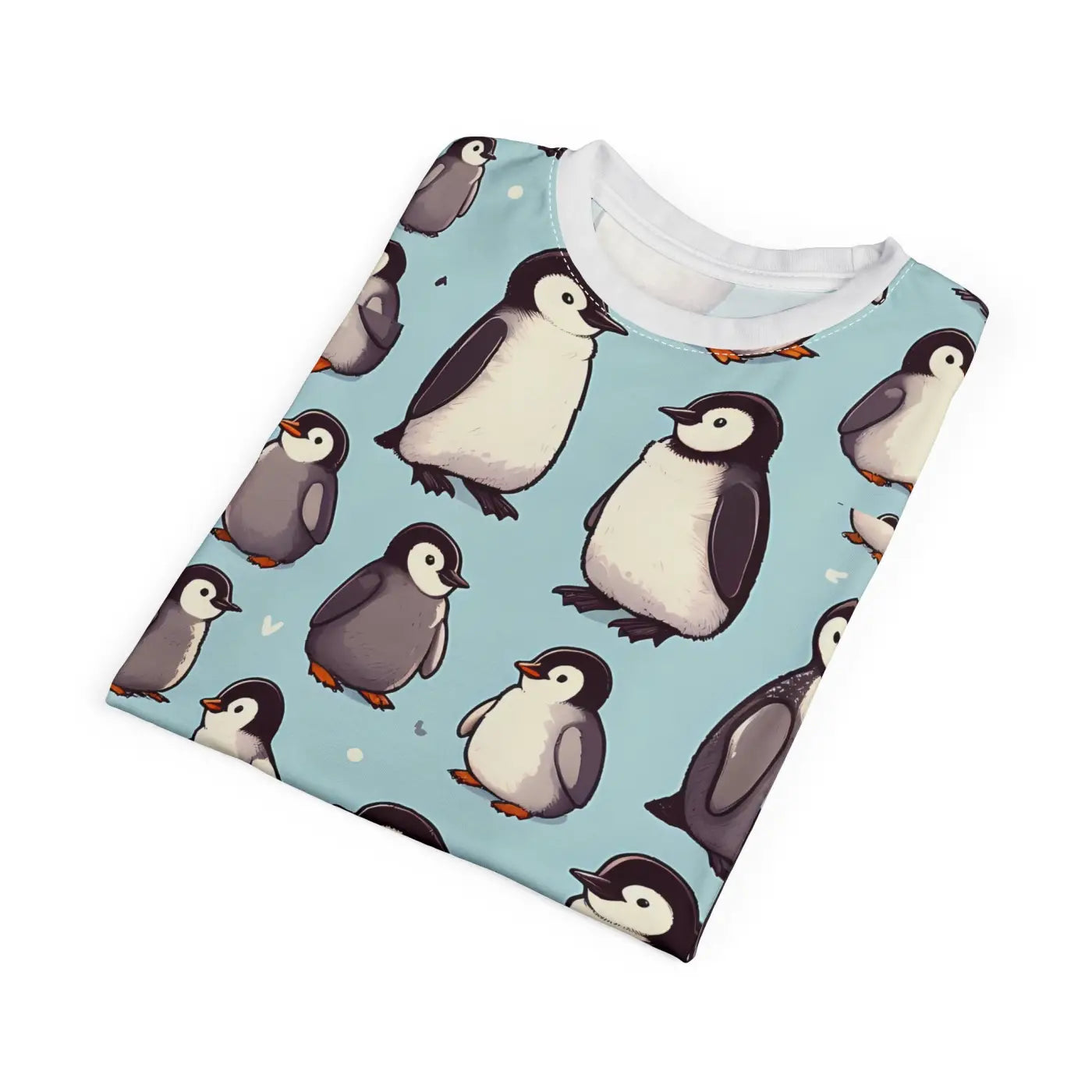 Cute Penguin Unisex Tee - Animal Lovers Casual Wear - DipaliZ