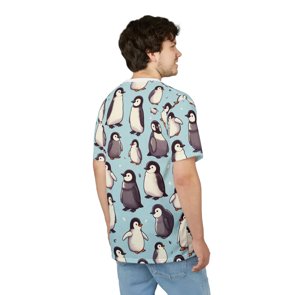Cute Penguin Unisex Tee - Animal Lovers Casual Wear - DipaliZ