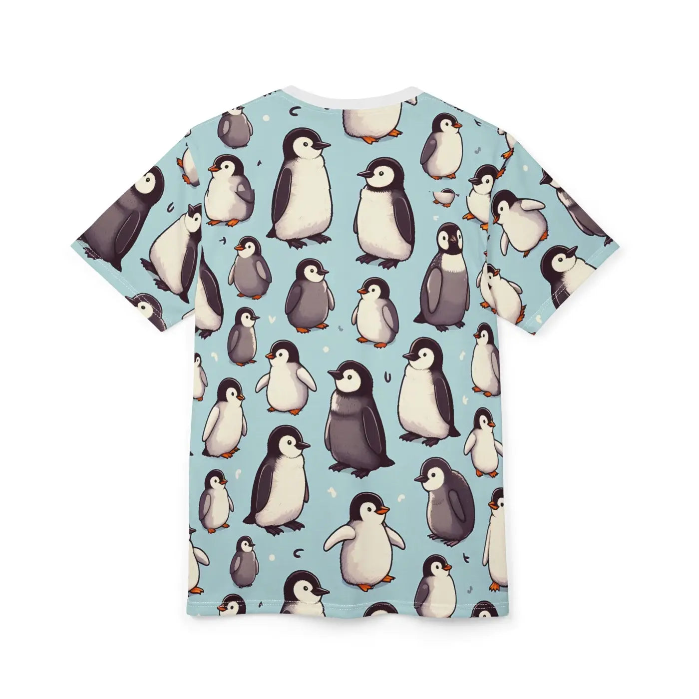Cute Penguin Unisex Tee - Animal Lovers Casual Wear - DipaliZ