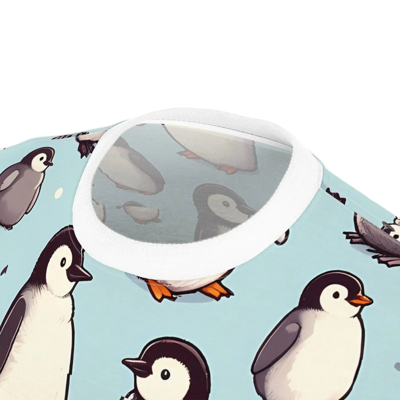 Cute Penguin Unisex Tee - Animal Lovers Casual Wear - DipaliZ