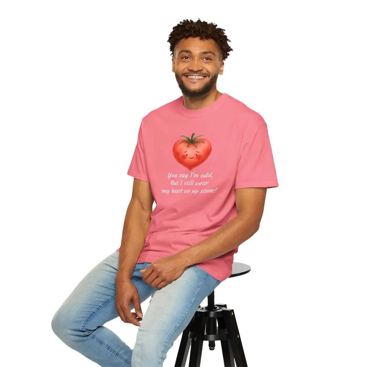Quirky Tomato Tee - Cute Unisex Comfort Wear - DipaliZ