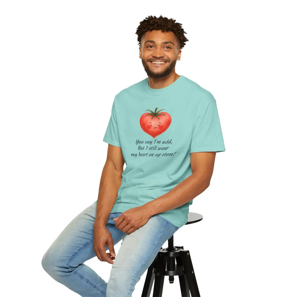 Quirky Tomato Tee - Cute Unisex Comfort Wear - DipaliZ
