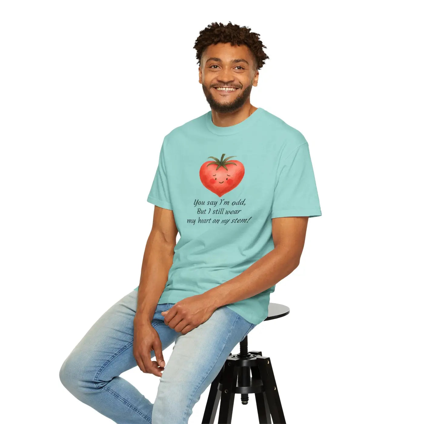 Quirky Tomato Tee - Cute Unisex Comfort Wear - DipaliZ