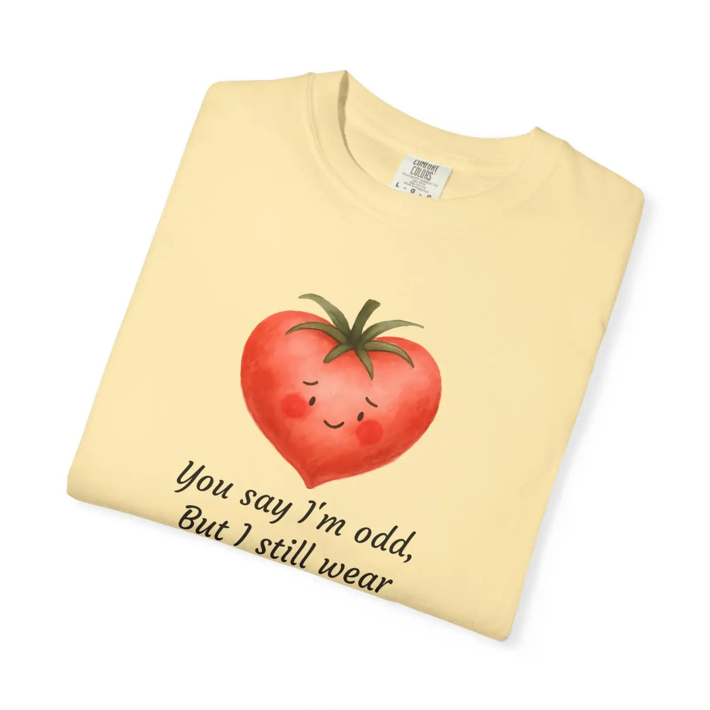 Quirky Tomato Tee - Cute Unisex Comfort Wear - DipaliZ