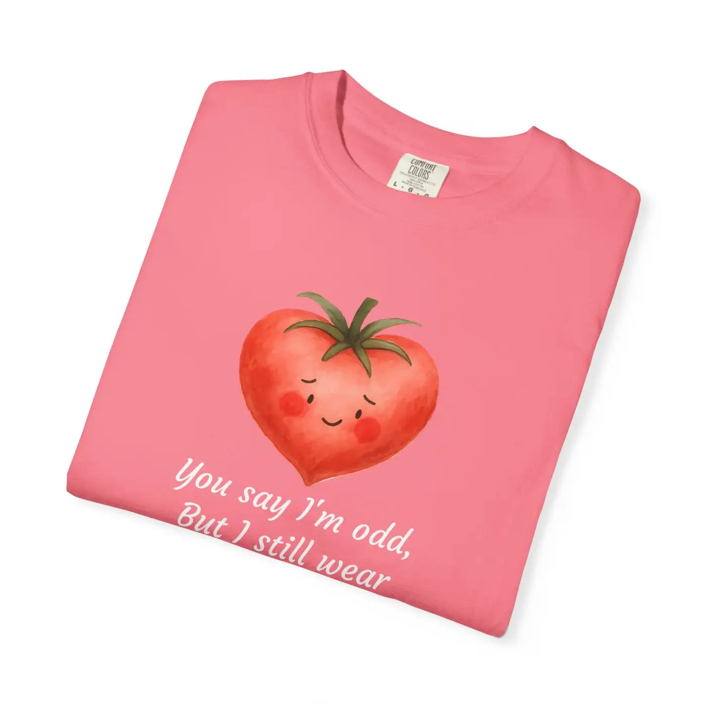Quirky Tomato Tee - Cute Unisex Comfort Wear - DipaliZ