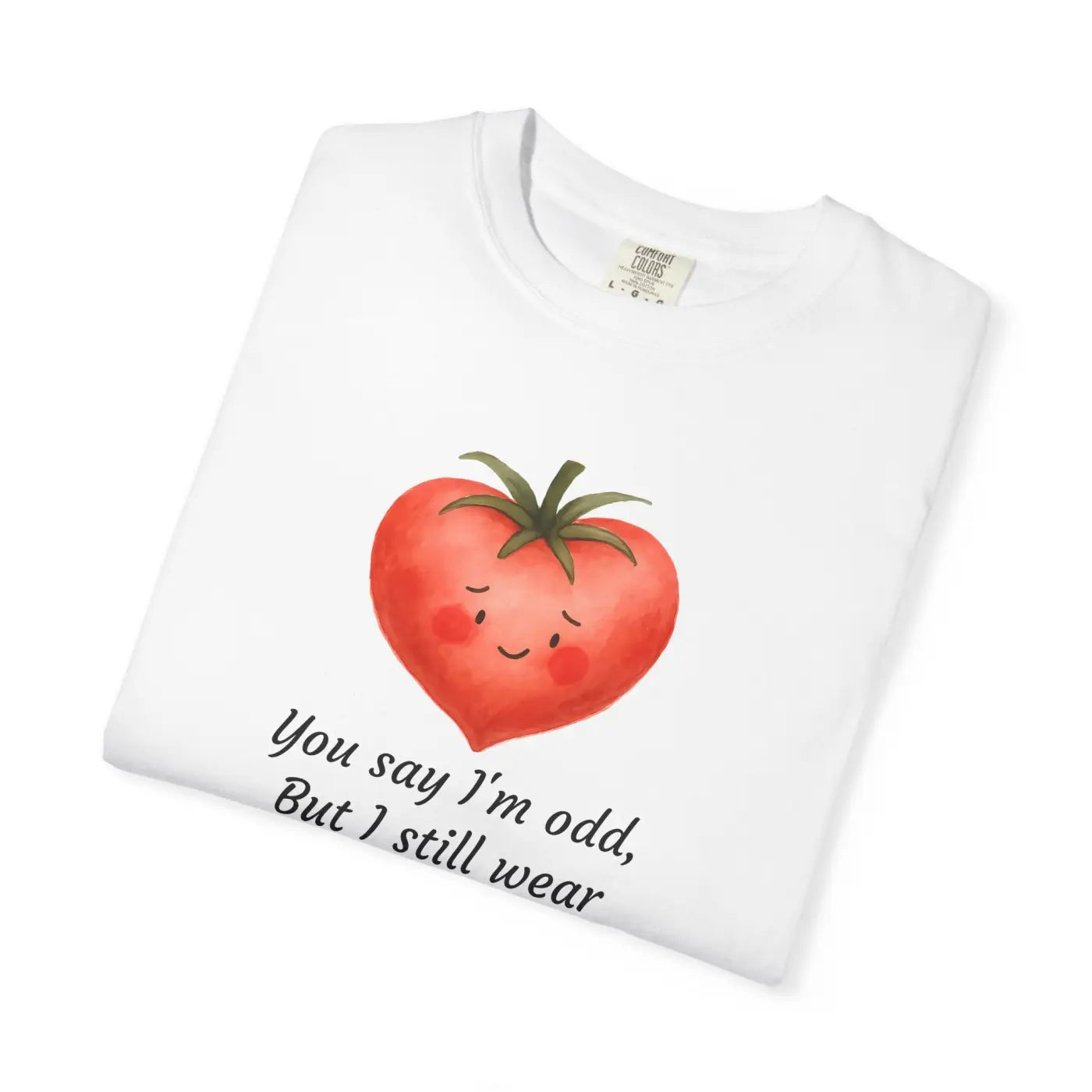 Quirky Tomato Tee - Cute Unisex Comfort Wear - DipaliZ