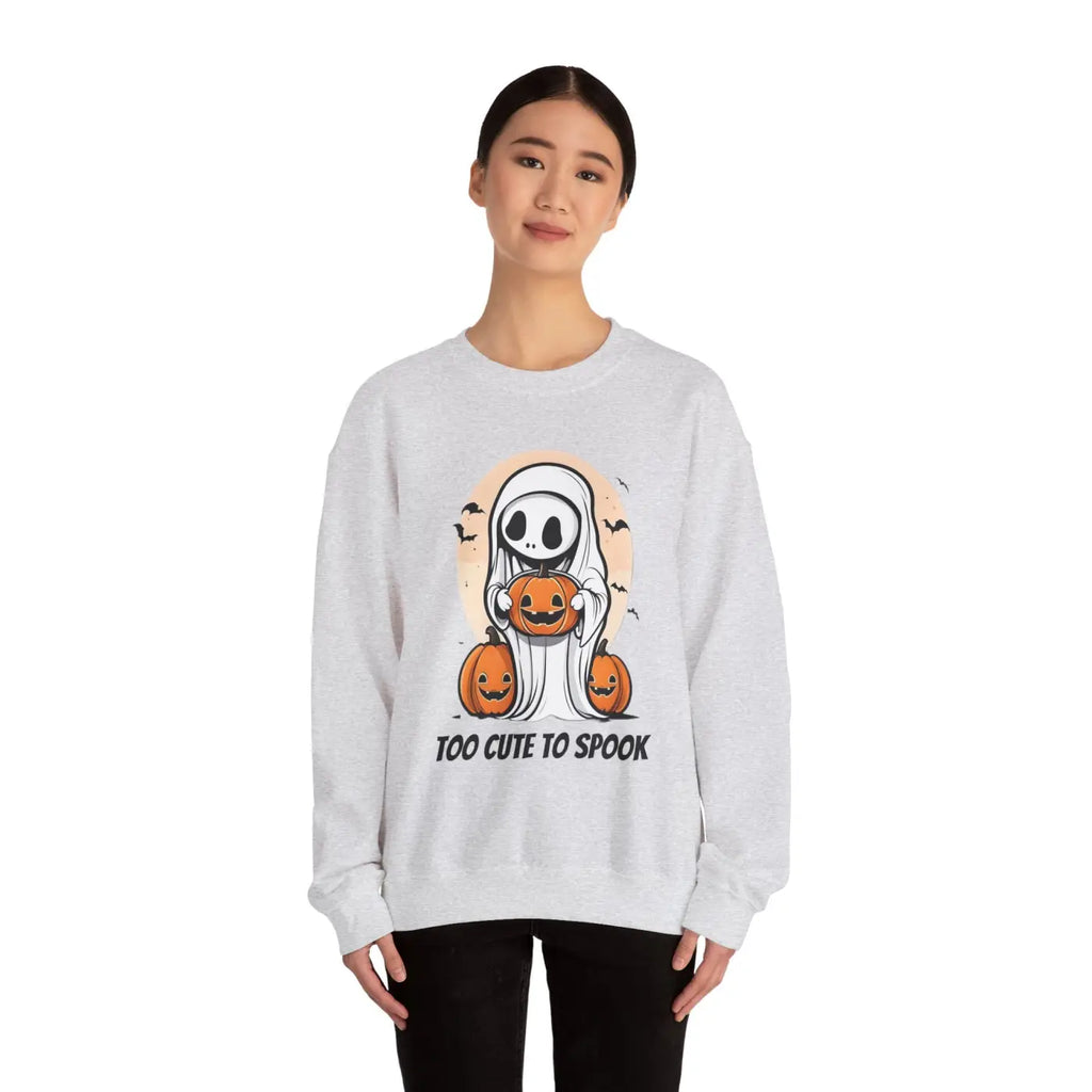 Ghost Sweatshirt - Heavy Blend Crewneck Fall Comfort - DipaliZ