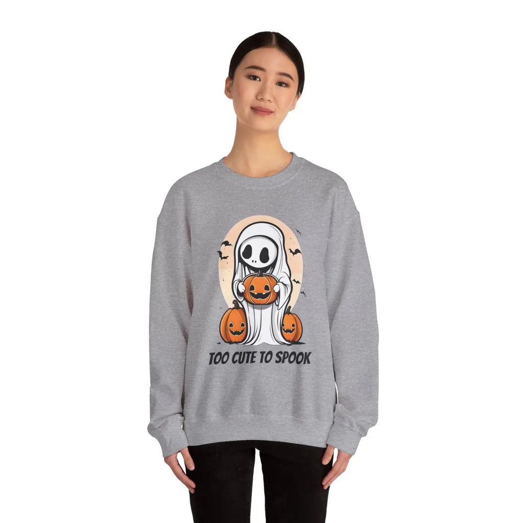 Ghost Sweatshirt - Heavy Blend Crewneck Fall Comfort - DipaliZ