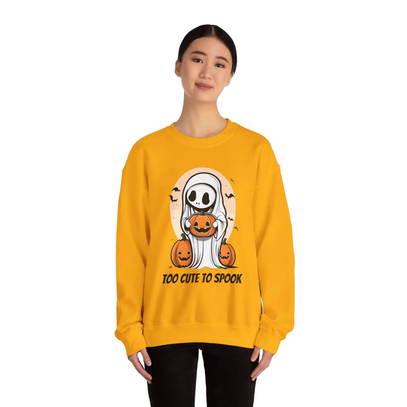 Ghost Sweatshirt - Heavy Blend Crewneck Fall Comfort - DipaliZ