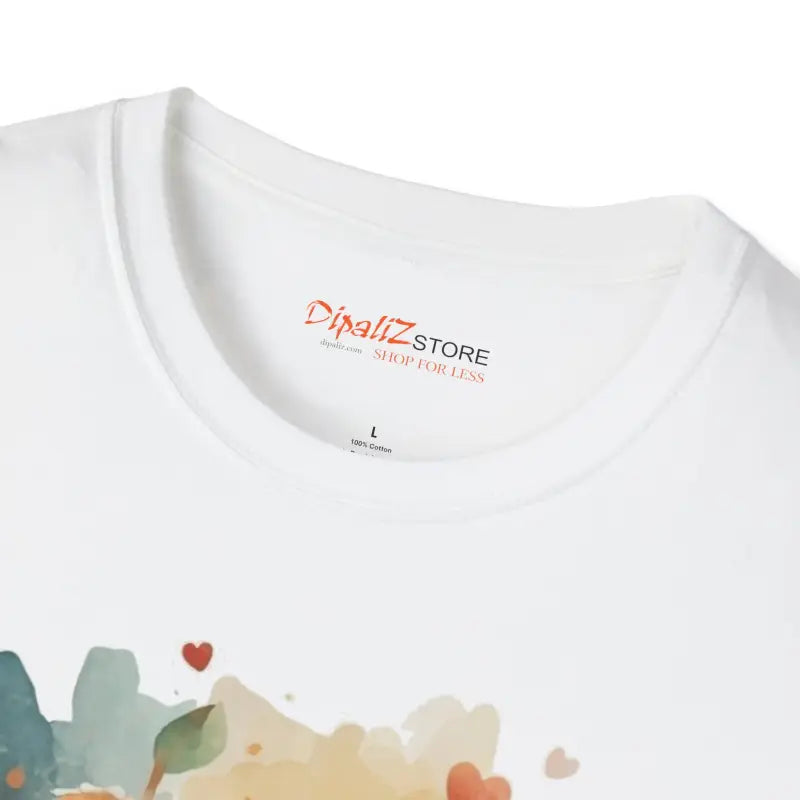 Cute Teddy Bear Softstyle T Shirt - Unisex Cotton Tee - DipaliZ