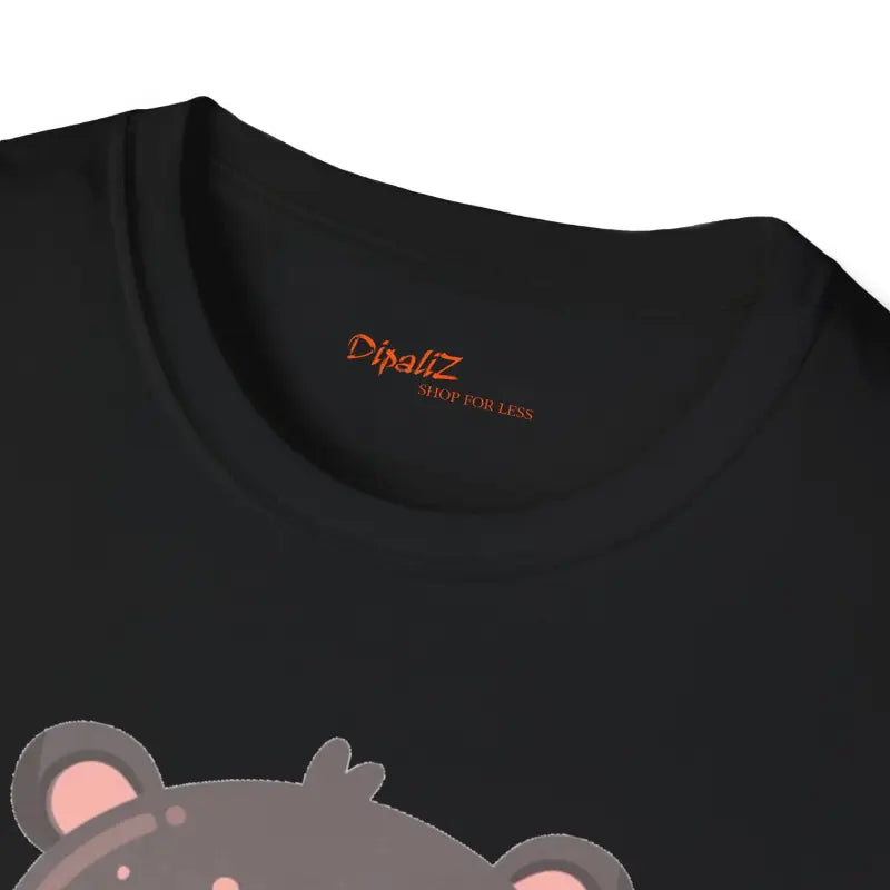 Cute Teddy Bear Softstyle T Shirt - Unisex Cotton Tee - DipaliZ