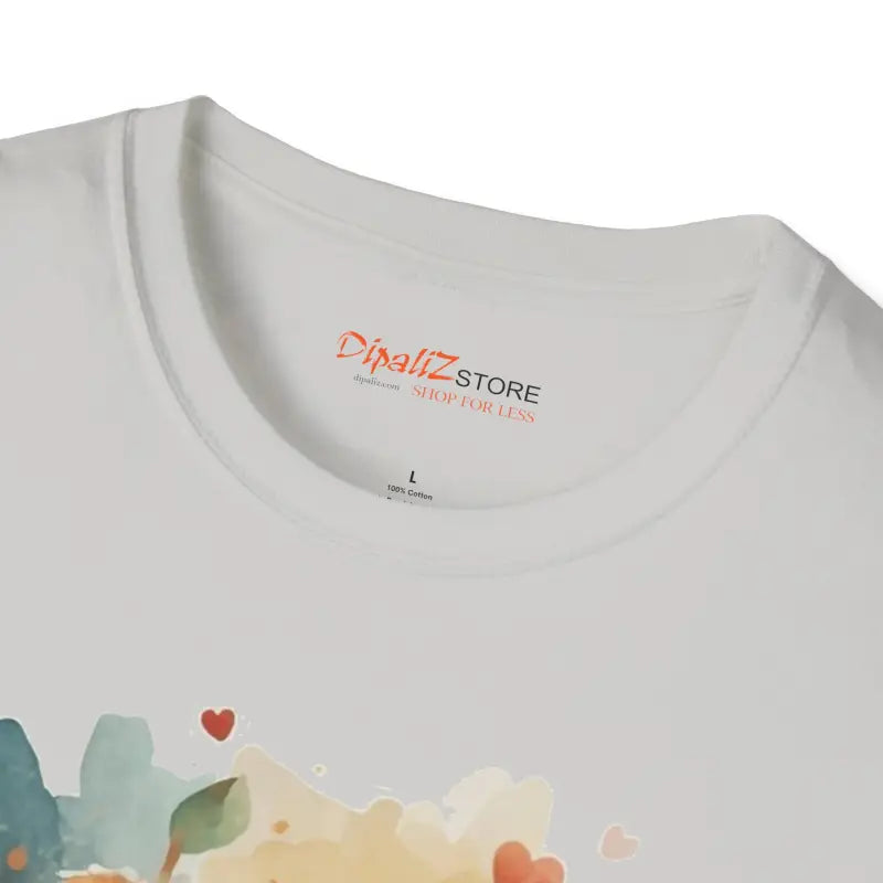 Cute Teddy Bear Softstyle T Shirt - Unisex Cotton Tee - DipaliZ