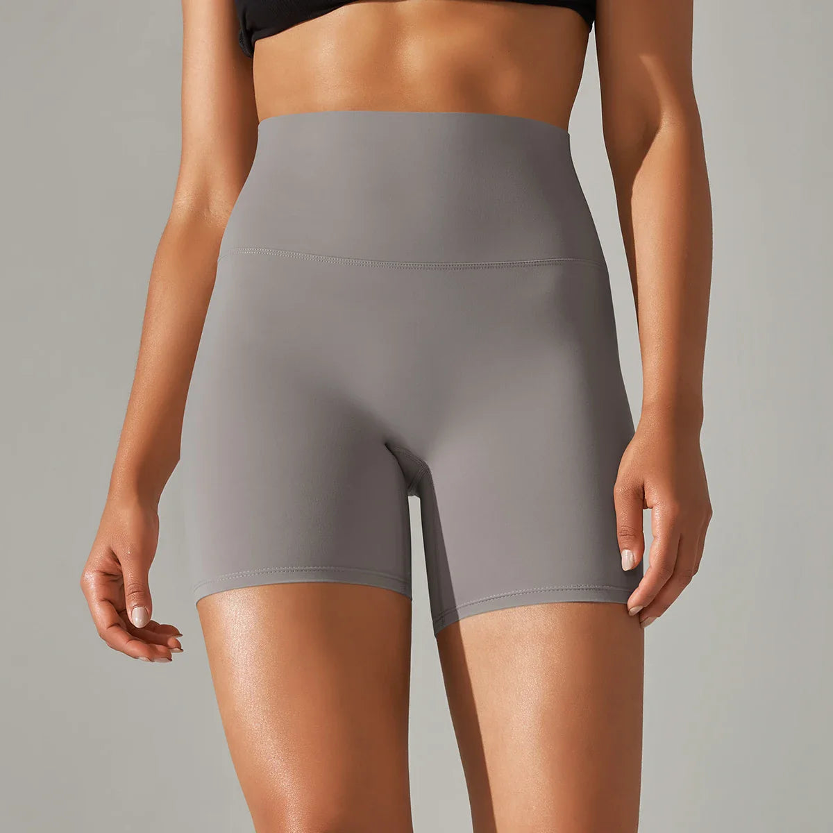 women's High Waisted Yoga Shorts Butt Lifting Tummy Control Workout Fitness Running Stretchy Booty Lift Leggings Gym Activewear