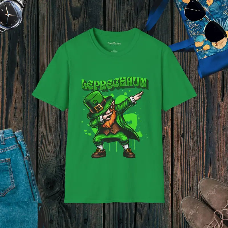 Dabbing Leprechaun Tee - St Patricks Day Shirt - DipaliZ