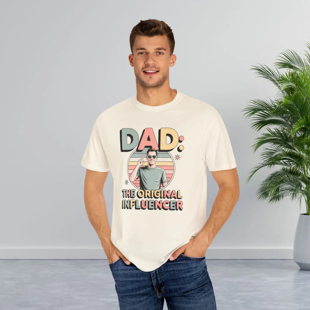 Funny Dad Tee - Ultimate Comfort for Dad Influencer - DipaliZ