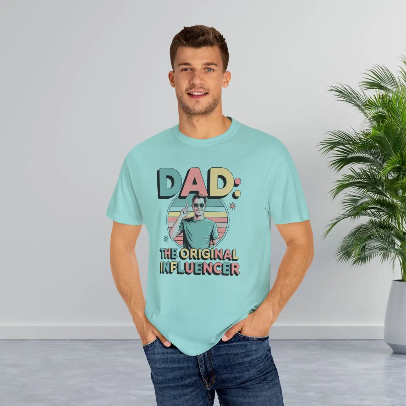 Funny Dad Tee - Ultimate Comfort for Dad Influencer - DipaliZ
