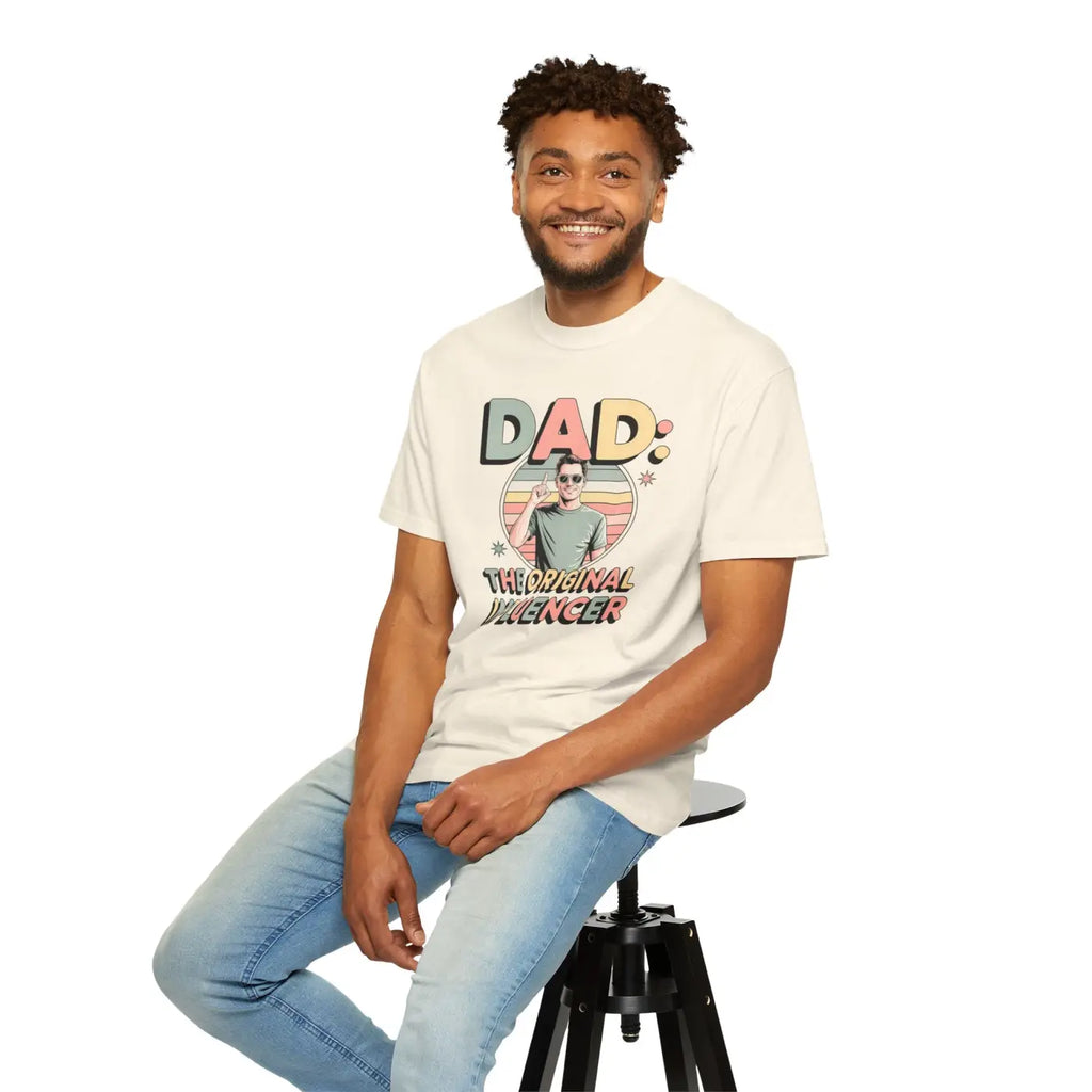 Funny Dad Tee - Ultimate Comfort for Dad Influencer - DipaliZ