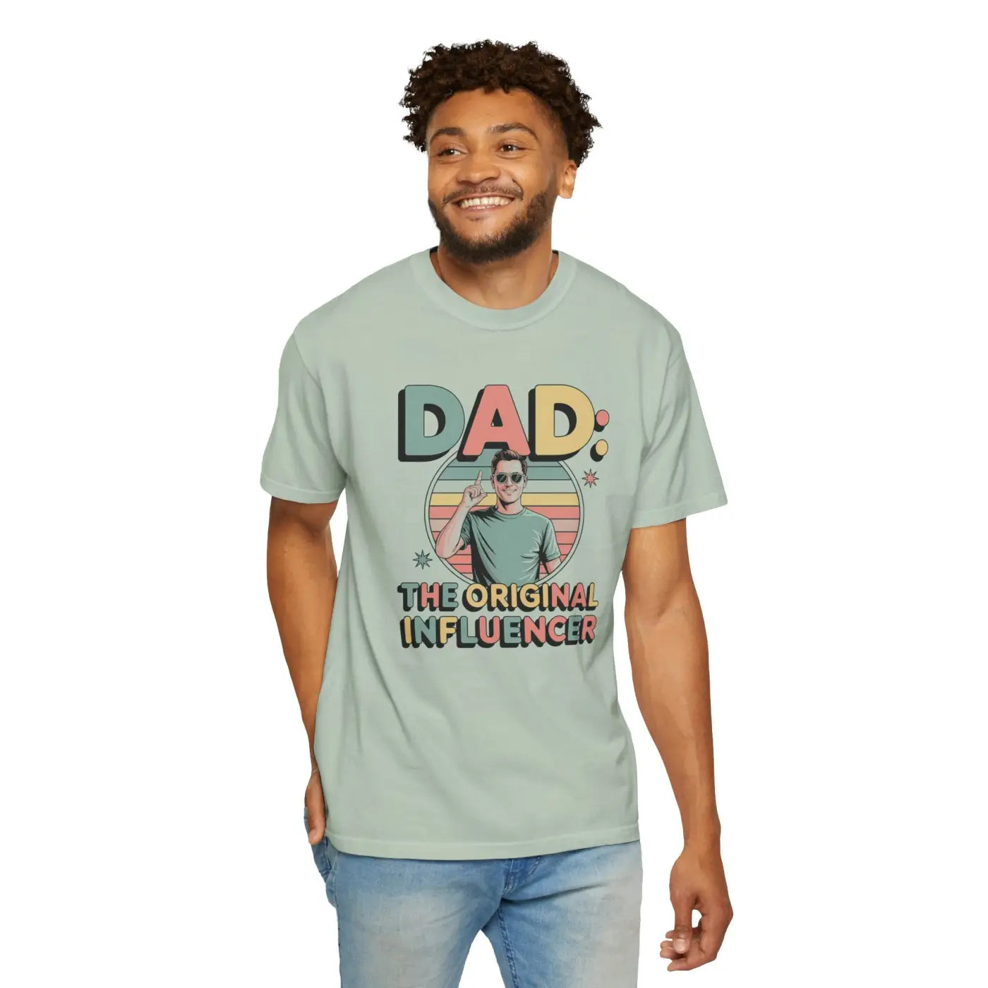 Funny Dad Tee - Ultimate Comfort for Dad Influencer - DipaliZ
