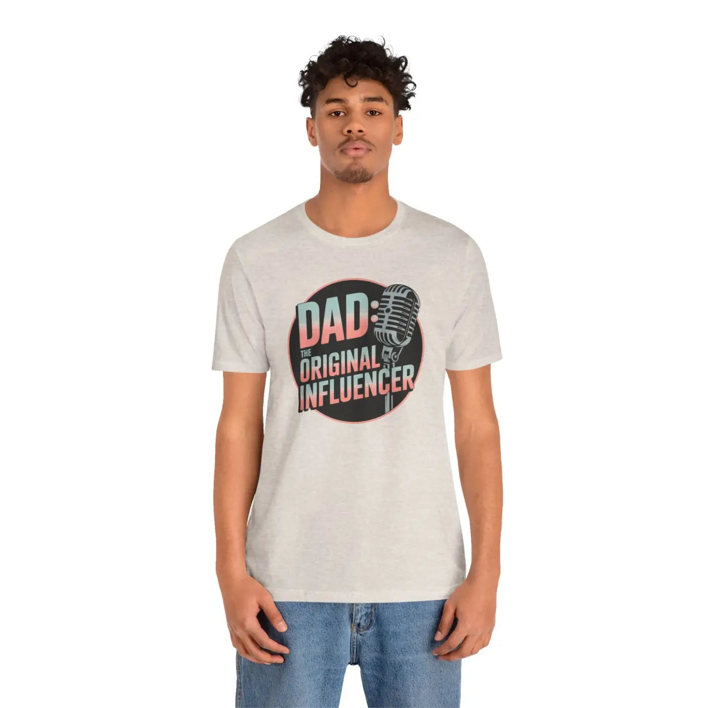 Dad Influencer Tee - Short Sleeve Unisex Jersey - DipaliZ