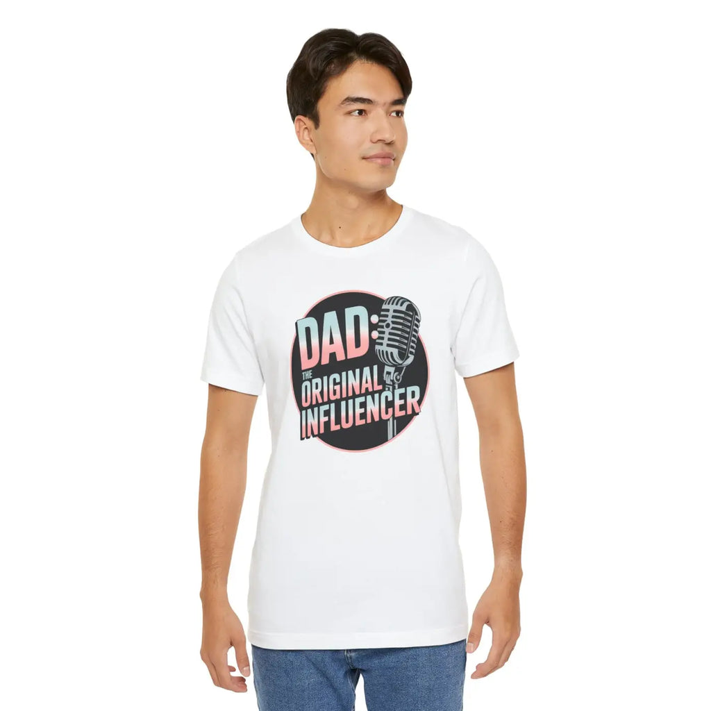Dad Influencer Tee - Short Sleeve Unisex Jersey - DipaliZ