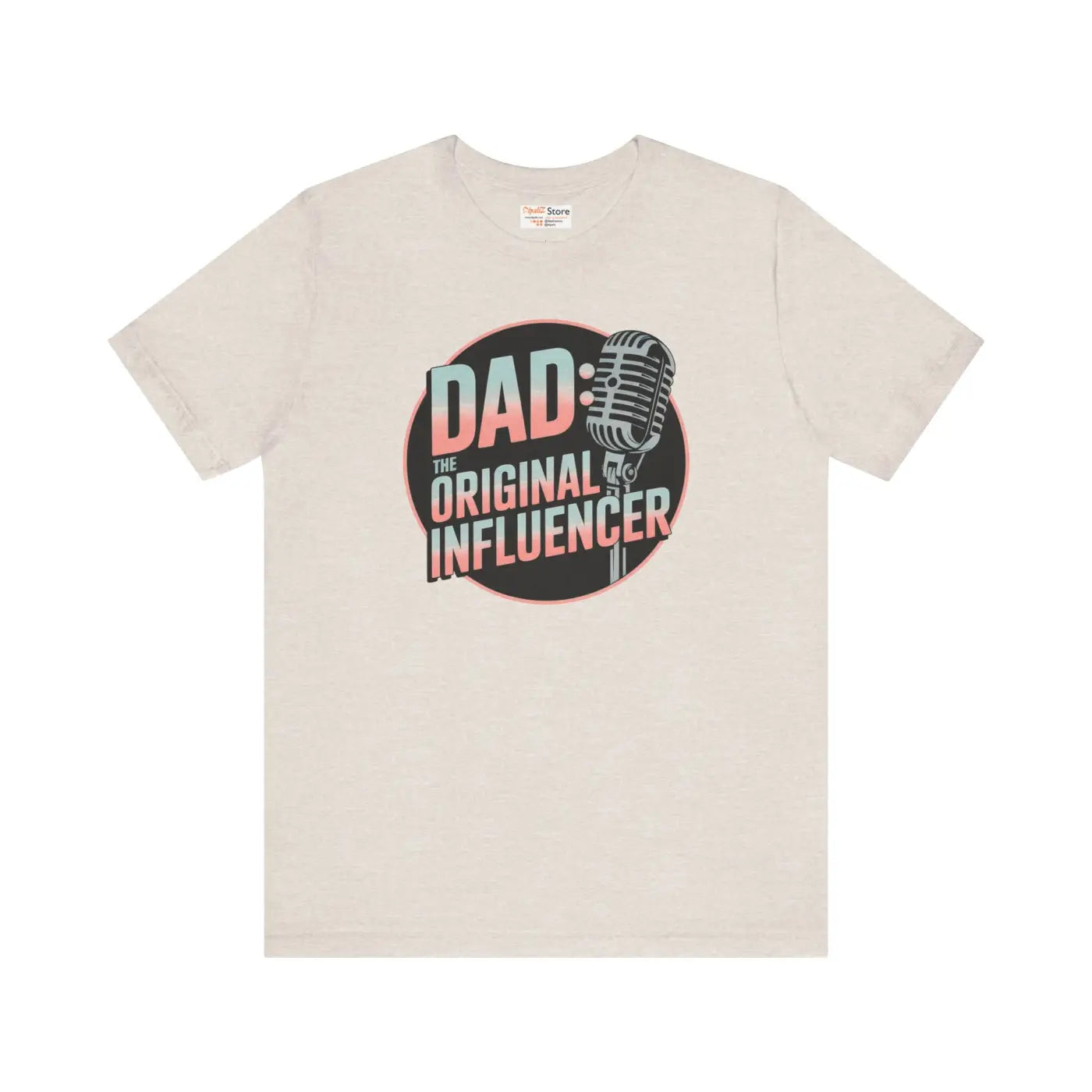 Dad Influencer Tee - Short Sleeve Unisex Jersey - DipaliZ