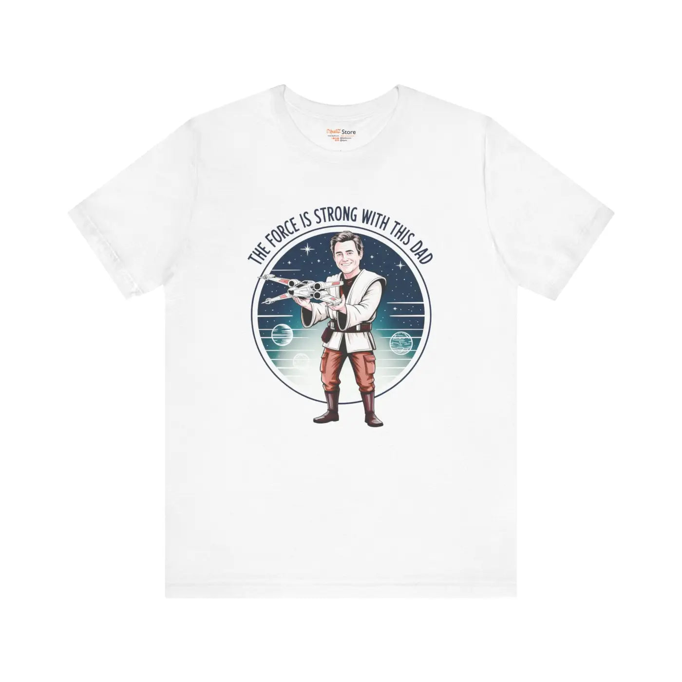 Dad Joke Tee - Pop Culture Style Relaxed Fit - DipaliZ