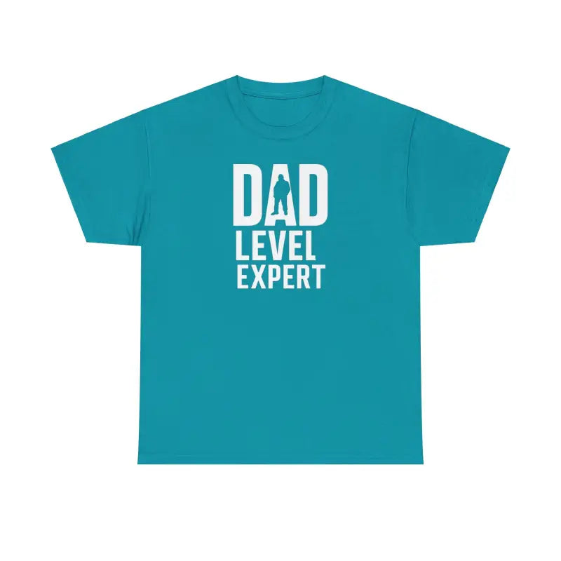 Dad Level Expert Heavy Cotton Tee - Father's Day - DipaliZ