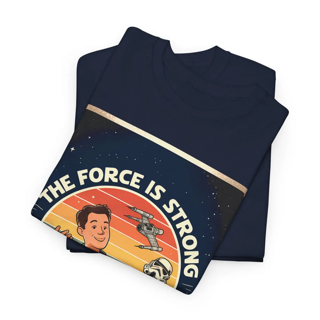 Heavy Cotton Dad Shirt - Retro Geek Star Force Design - DipaliZ