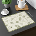 Stylish Cotton Placemats - Dandelion Leaf Design - DipaliZ