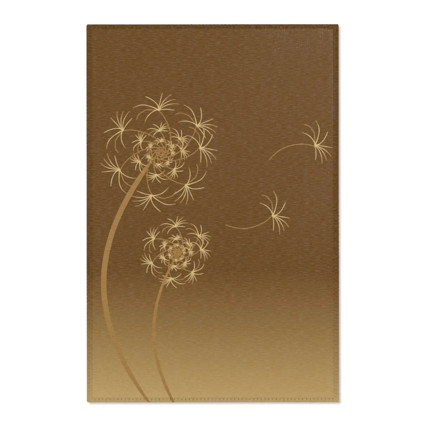 Dandelions Dispersal Area Rugs - Nature Inspired Decor - DipaliZ