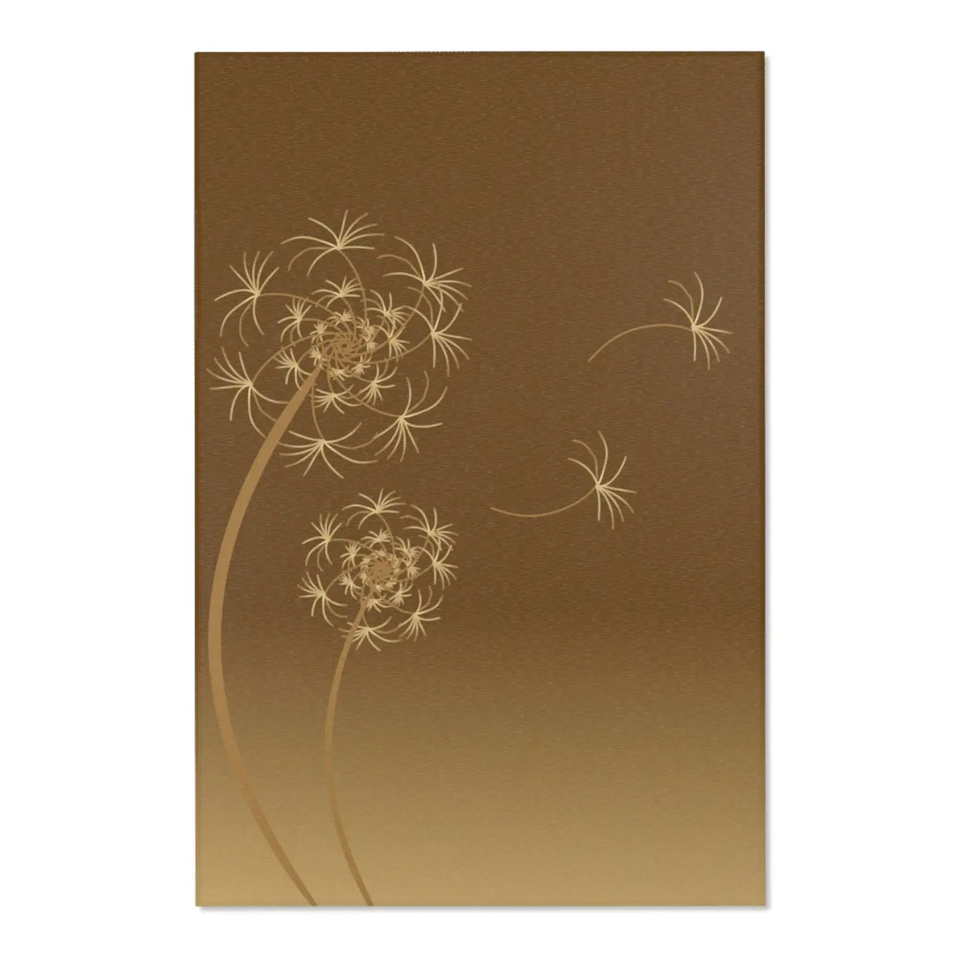 Dandelions Dispersal Area Rugs - Nature Inspired Decor - DipaliZ