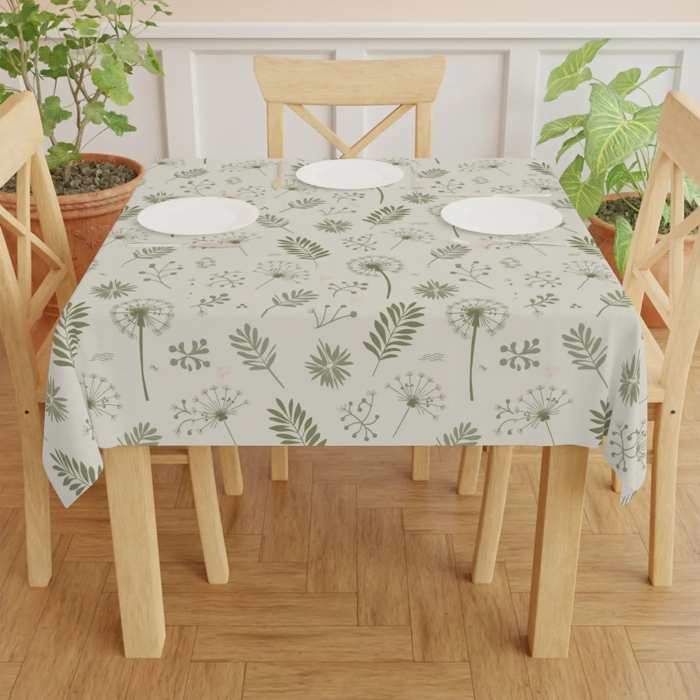 One-Sided Print Tablecloth - Elevate Your Table Setting - DipaliZ