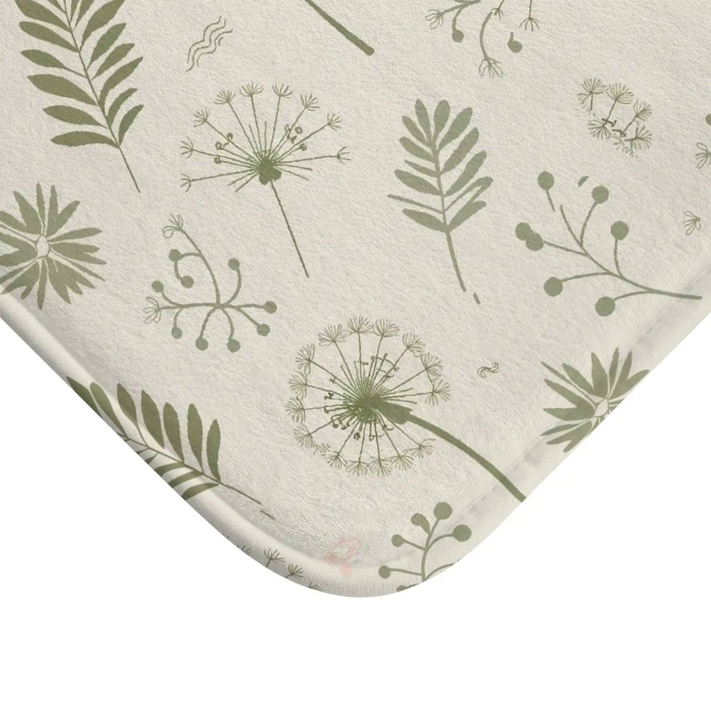 Microfiber Bath Mat - Anti-Slip Luxurious Oasis Design - DipaliZ