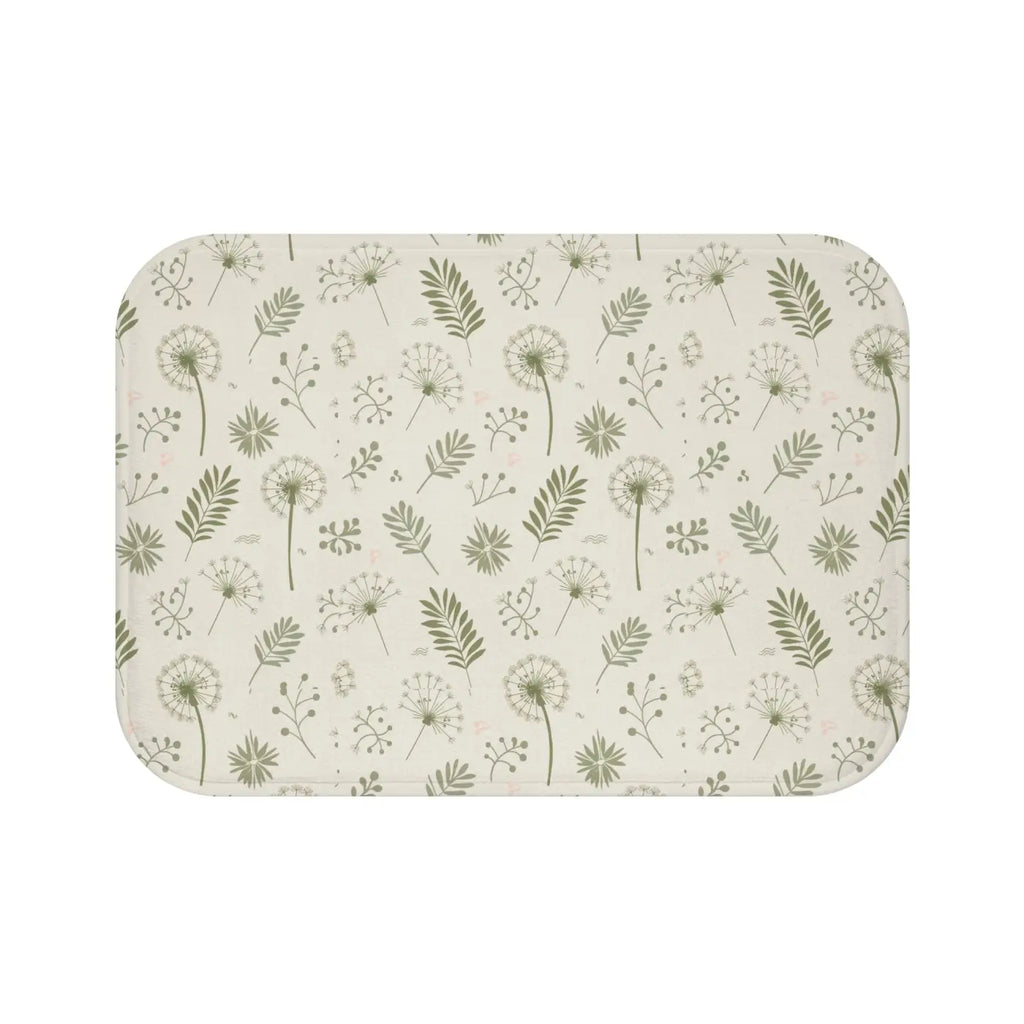 Microfiber Bath Mat - Anti-Slip Luxurious Oasis Design - DipaliZ