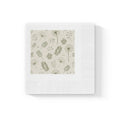 White Coined Napkins - Elegant Table Setting - DipaliZ