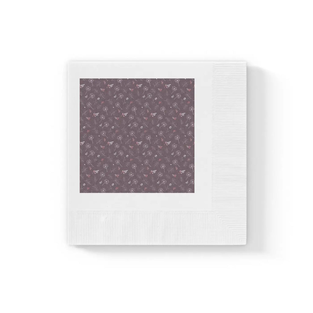 Luxe White Coined Napkins - Elegant Table Decor - DipaliZ