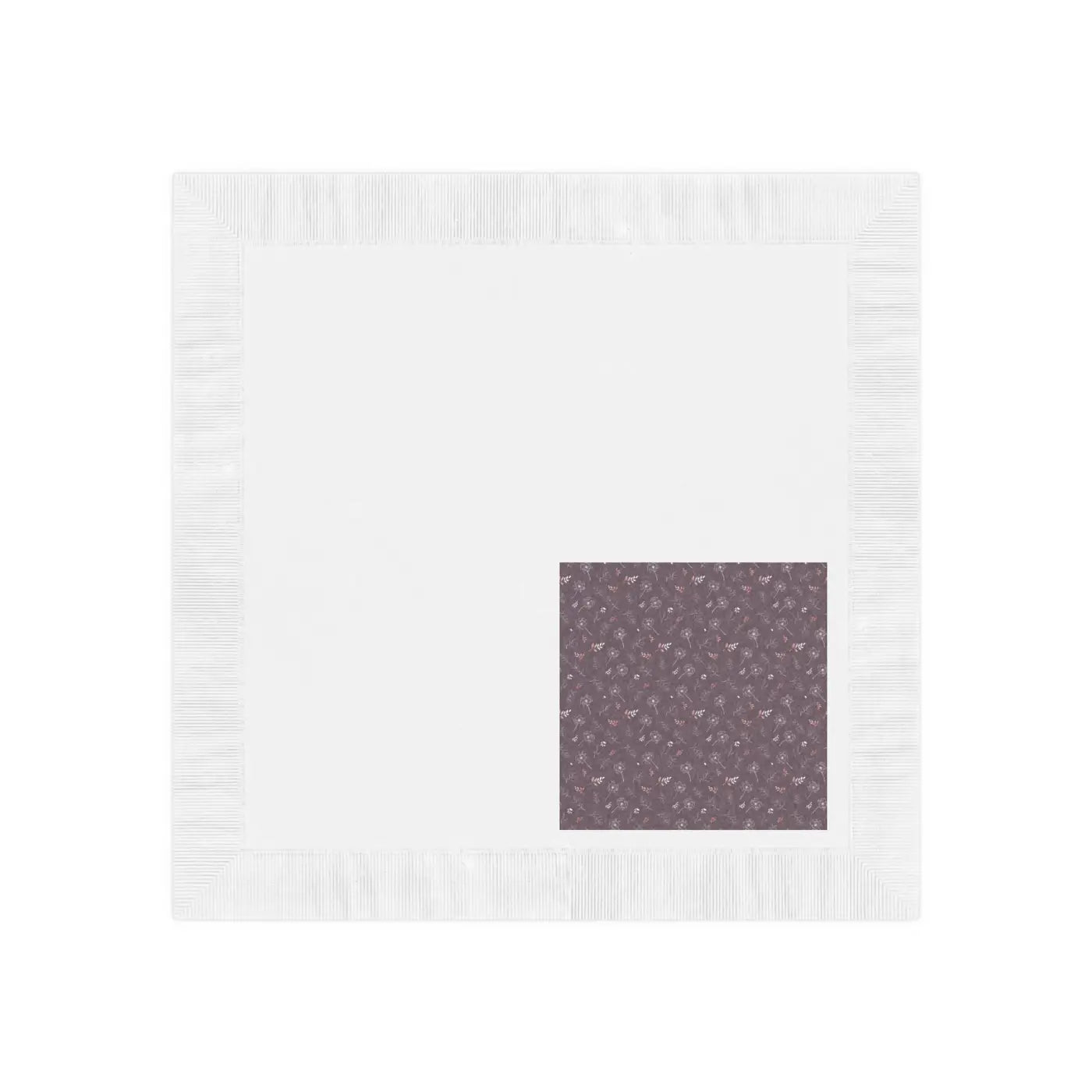 Luxe White Coined Napkins - Elegant Table Decor - DipaliZ