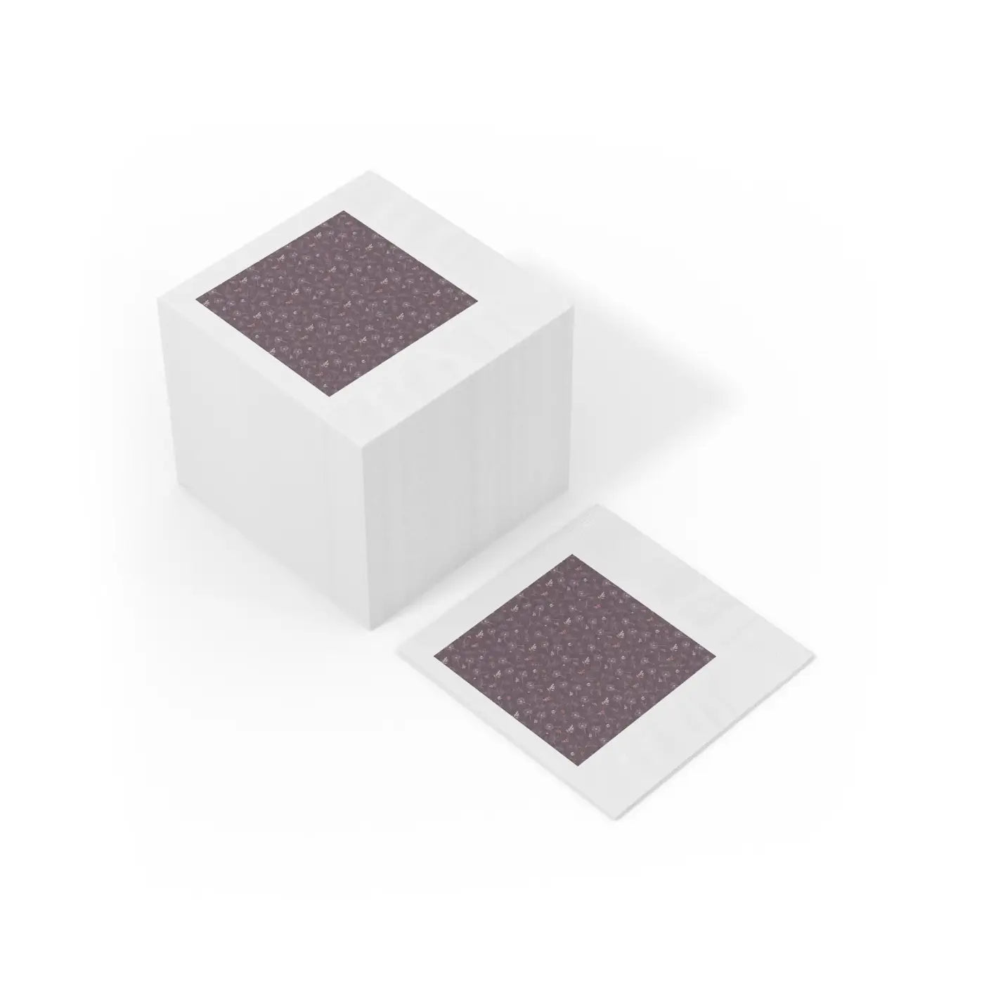 Luxe White Coined Napkins - Elegant Table Decor - DipaliZ