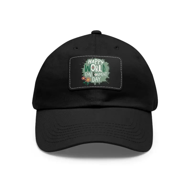 Eco Dad Hat - Bio-Washed Chino Twill World Environment Day - DipaliZ