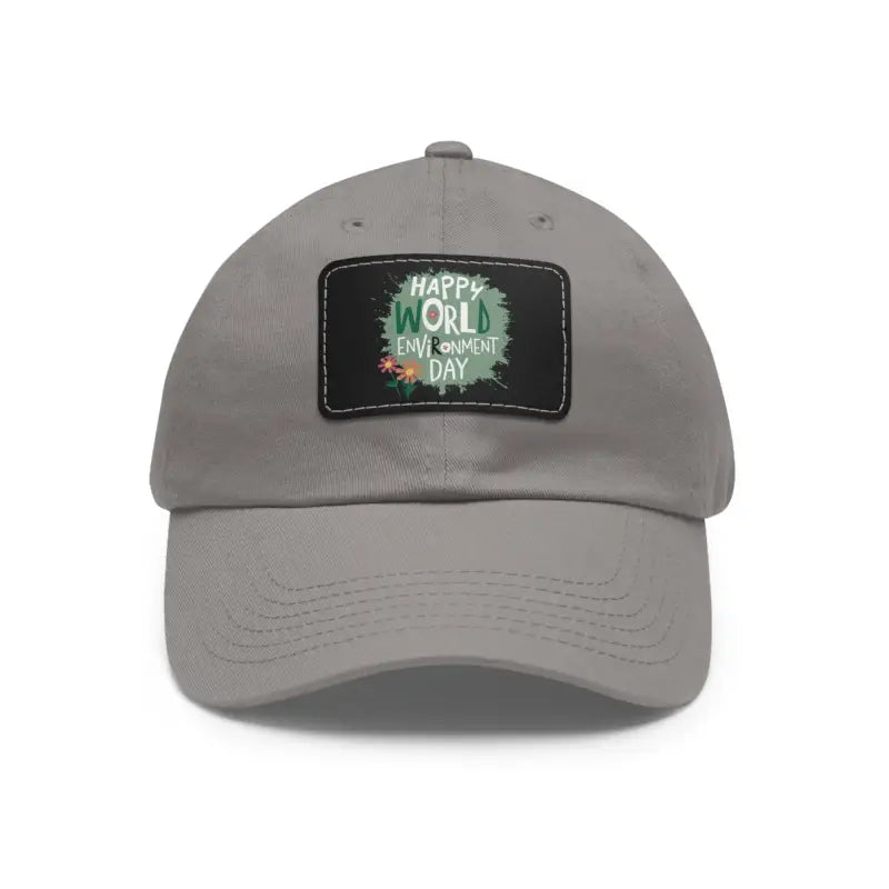 Eco Dad Hat - Bio-Washed Chino Twill World Environment Day - DipaliZ