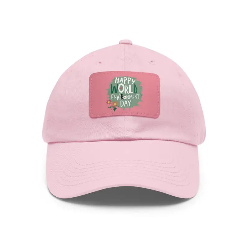 Eco Dad Hat - Bio-Washed Chino Twill World Environment Day - DipaliZ
