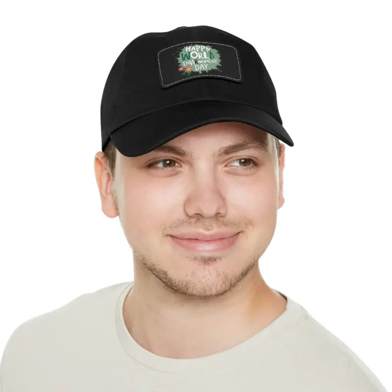Eco Dad Hat - Bio-Washed Chino Twill World Environment Day - DipaliZ