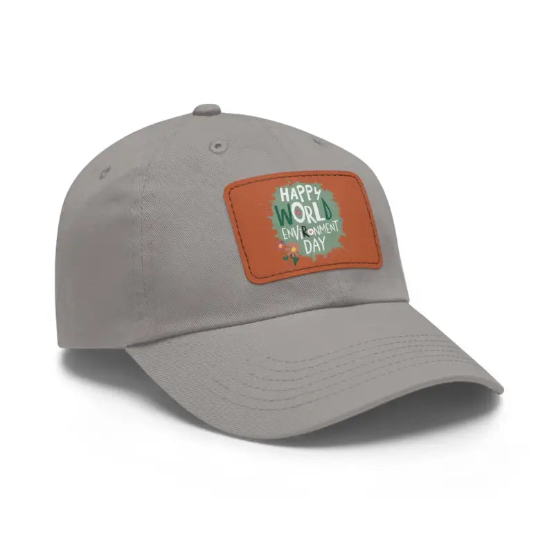 Eco Dad Hat - Bio-Washed Chino Twill World Environment Day - DipaliZ