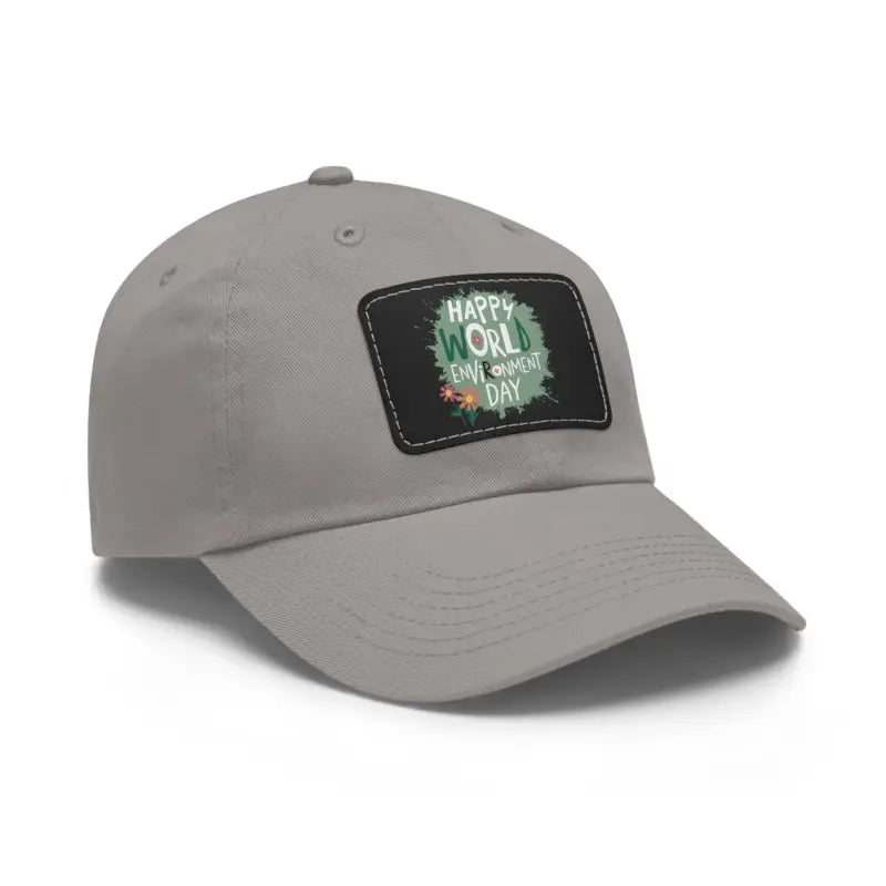 Eco Dad Hat - Bio-Washed Chino Twill World Environment Day - DipaliZ