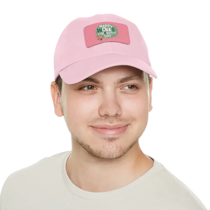Eco Dad Hat - Bio-Washed Chino Twill World Environment Day - DipaliZ