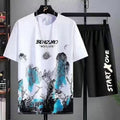 Short-sleeved Shorts Suit Men's Summer New Sports And Leisure