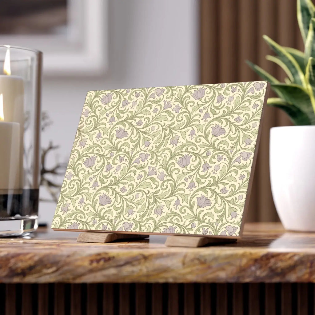 Custom Ceramic Photo Tile - Stylish Home Decor Wall Art - DipaliZ