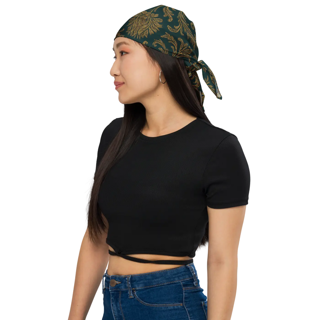 All-Over Print Bandana - Deep Navy Street Style - DipaliZ